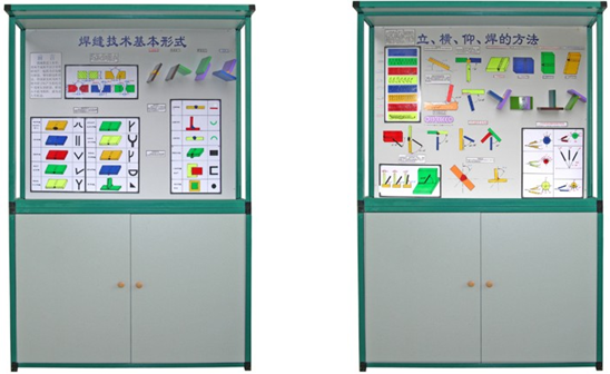 ZN-V8型 《焊、铆工工艺学》示教陈列柜