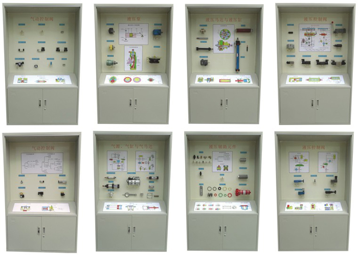 ZN-55型 气动液压示教陈列柜