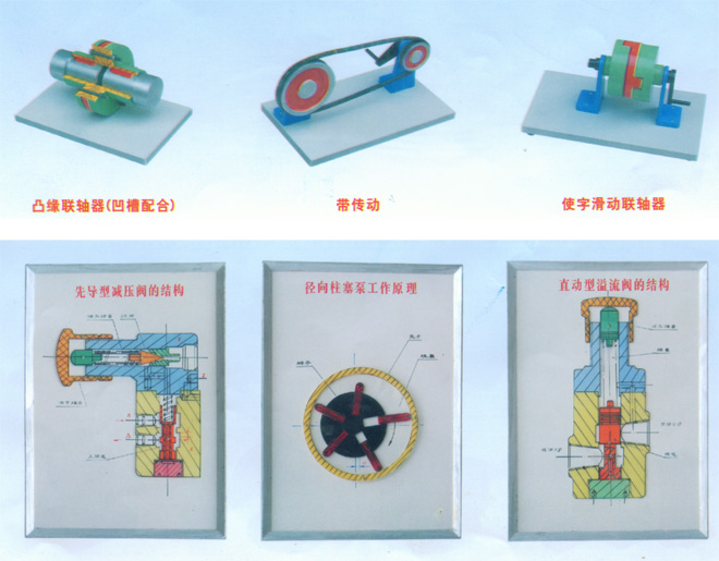 ZN-AA型 系列机械基础教学模型示教板机械基础教学设备