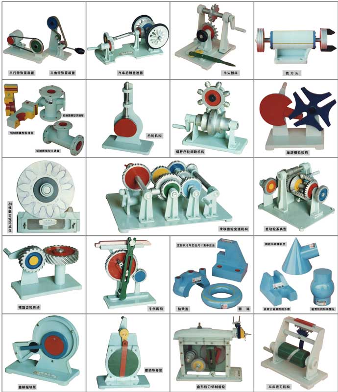 ZN-C型 系列螺旋传动轴及轴彀配合教学模型