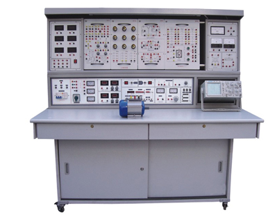 ZN-528I型 立式电工、模电、数电、电气控制（带直流电机）实验台