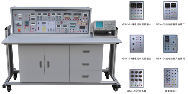 ZN-758AGJ型 高级电工实验室成套设备（带功率表、功率因数表）