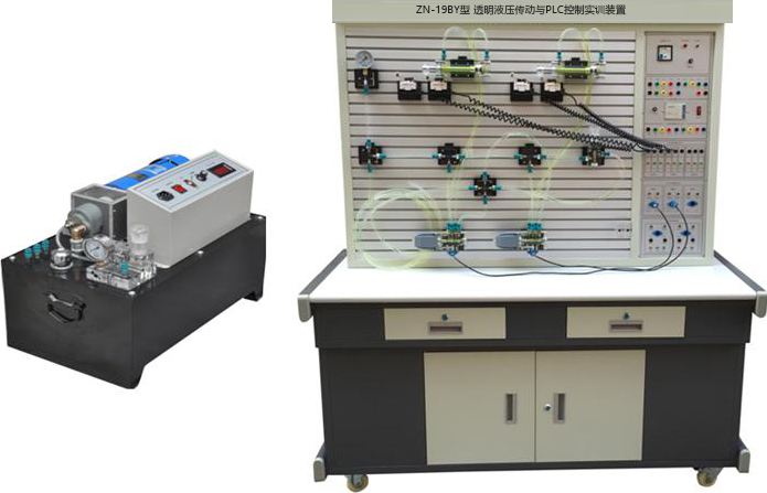 ZN-19BY型 透明液压传动与PLC控制实训装置（外泵站）