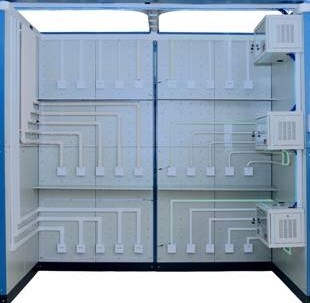 ZN-B2型 弱电井中垂直工作区系统实训装置