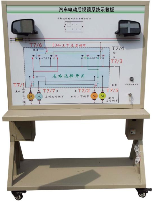 ZN-HSJ型 汽车电动后视镜系统示教板