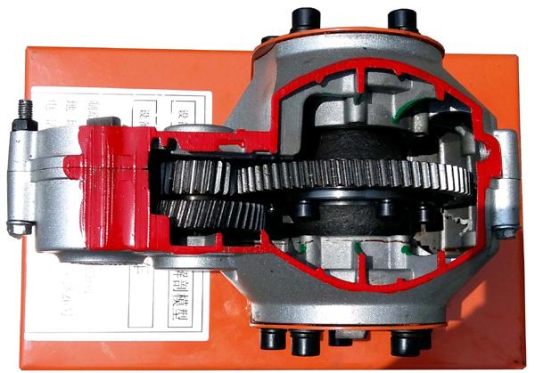 ZN-LAJD型 纯电动车减速器解剖模型