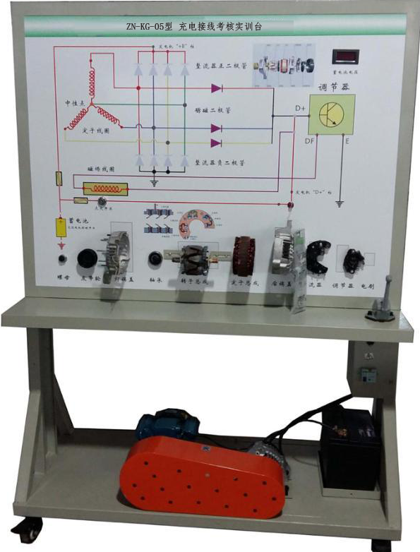 ZN-KG-05型 充电接线考核实训台