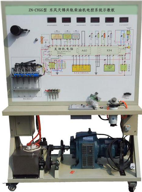 ZN-CYGG型 东风天锦共轨柴油机电控系统示教板