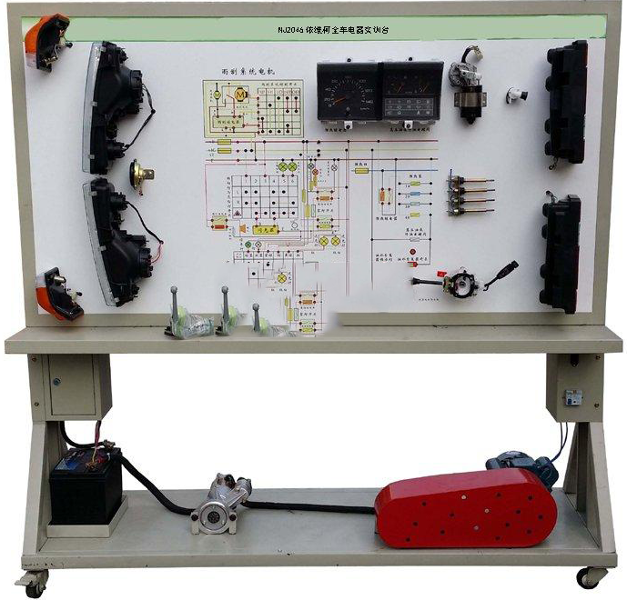 ZN-APEMGX型 NJ2046依维柯全车电器实训台