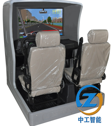 ZN-800SR型 汽车驾驶模拟器（双人座、全塑料外壳、26寸液晶显示器）