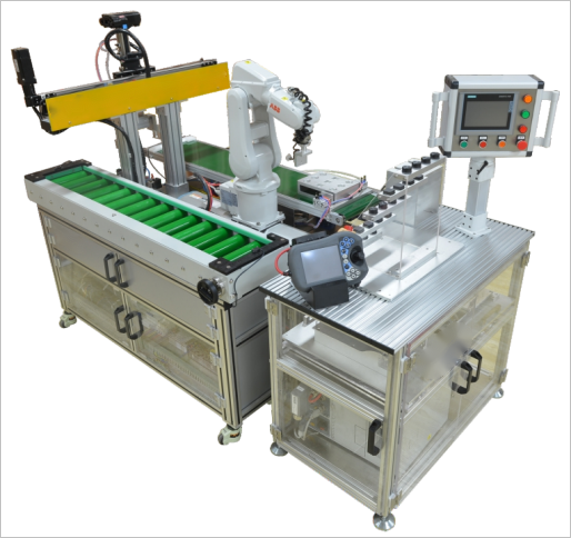 ZN-3642A型 工业机器人多功能可拆装循环物料搬运实训平台