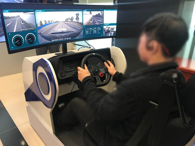 ZN-TSZ08型智能网联微缩车平行驾驶系统