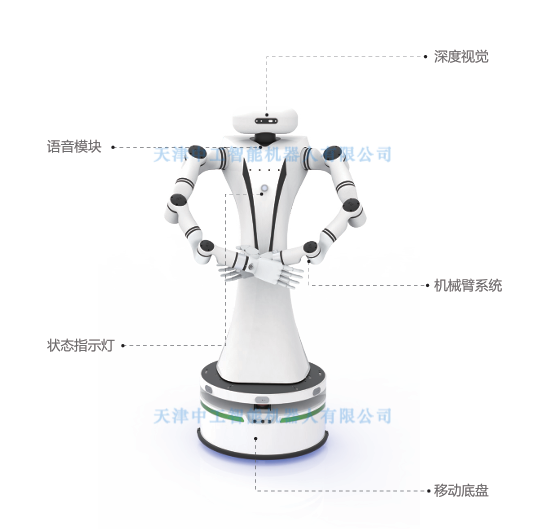 ZNJ-RB26型双臂复合机器人实训装置