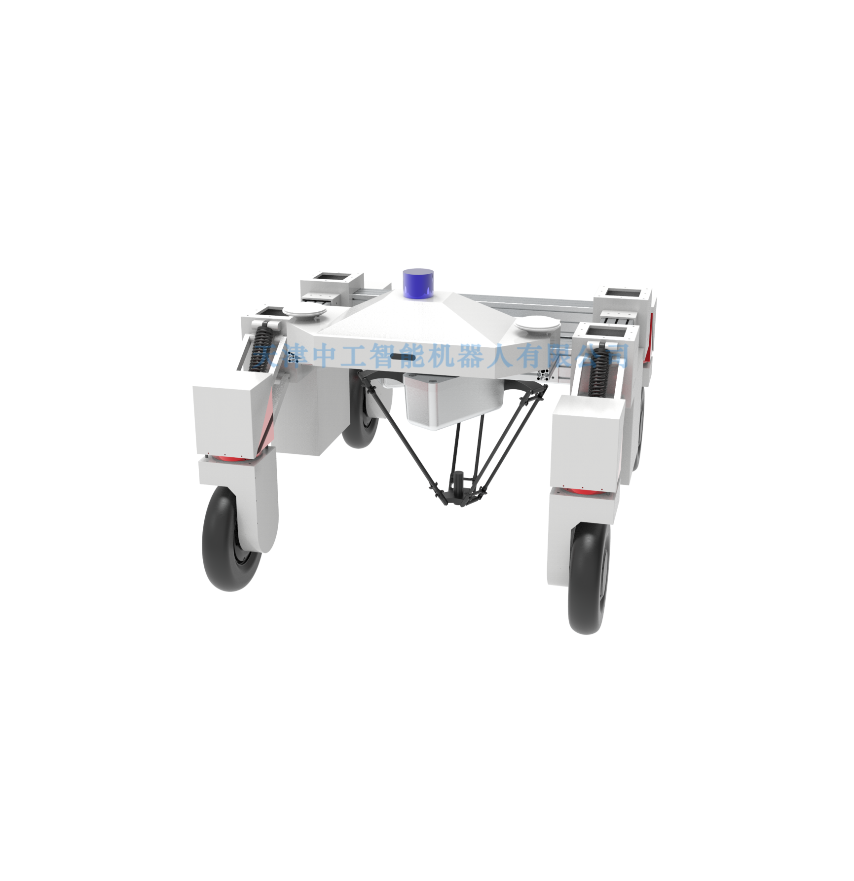 ZNJ-RB32型物理除草机器人实训装置